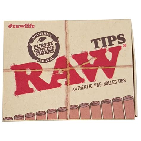 Raw Authentic Pre Rolled Tips Anand International Ltd