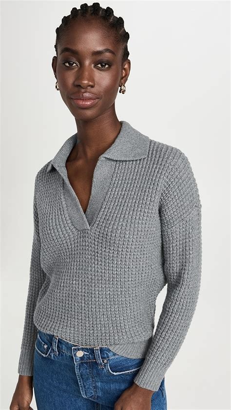 Madewell Waffle Knit Henley Sweater Shopbop