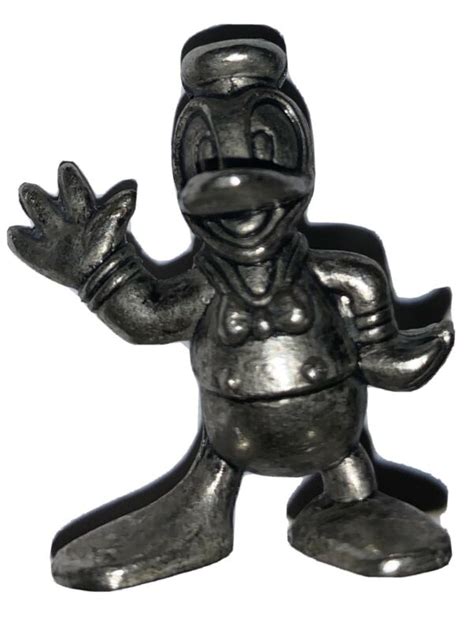 Rare Collectible Vintage Unique Disney Mickey Mouse Pewter Figure