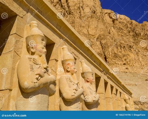 Mortuary Temple Of Hatshepsut Luxor Egypt Stock Photo Image Of