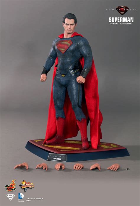 Hot Toys Man Of Steel MMS Superman Th Scale Collectible Figure Figround