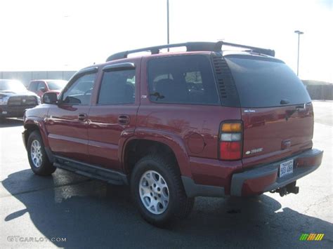 2006 Sport Red Metallic Chevrolet Tahoe Z71 4x4 47113089 Photo 7