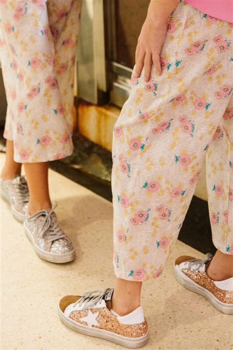 Pantal N Capri Flor Nude Mostaza Mia Y Lia Dear Charlotte