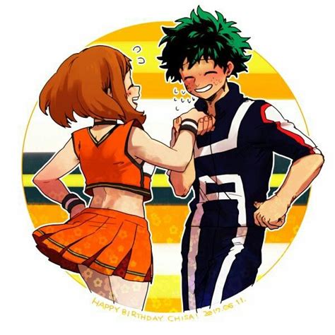 Pin De Kirishima Eijiro Em Midoriya Izukudeku And Uraraka Ochako Izuocha Dekuocha Casais