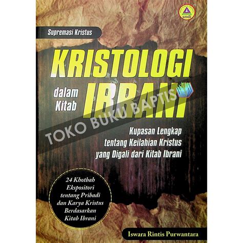 Jual Kristologi Dalam Kitab Ibrani Shopee Indonesia