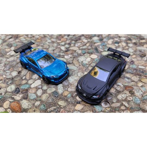 Jual Hot Wheels Premium Two Pack Pandem Subaru BRZ Vs Lexus RC F GT