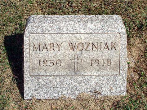 Mary Frelich Wozniak M Morial Find A Grave