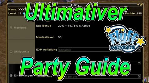 Flyff Universe Ultimativer Party Und EXP Guide Schneller Leveln