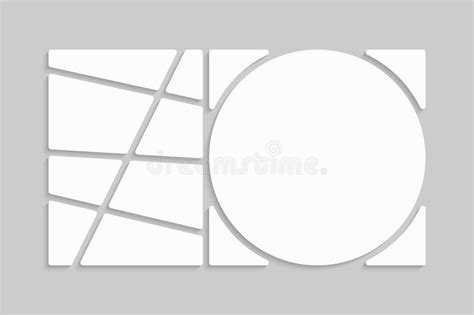 Template Collage of Nine Frames, Images, Photo Stock Vector ...