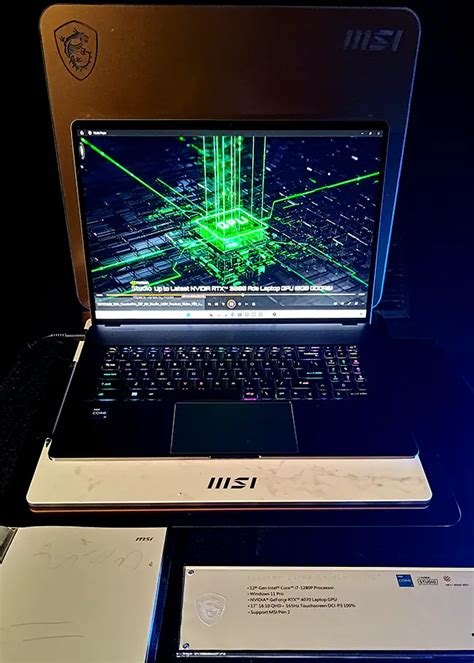 New MSI Business Laptops And Creator Laptops For 2023 High