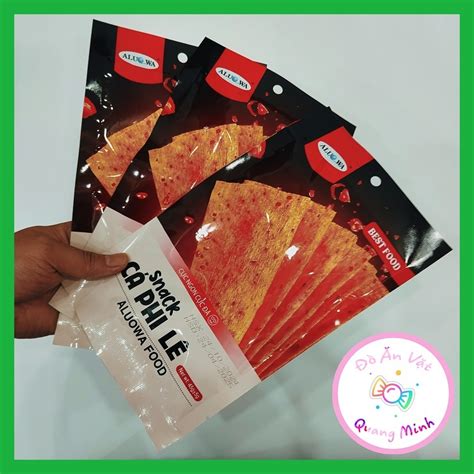 gói snack Cá phi lê Aluowa gói g thơm cay cực ngon cực đã đồ ăn vặt cổng trường hot nhất