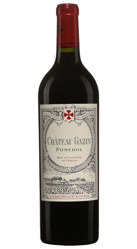 Chateau Gazin 2018 Pomerol Buy Wine Online 12bouteilles