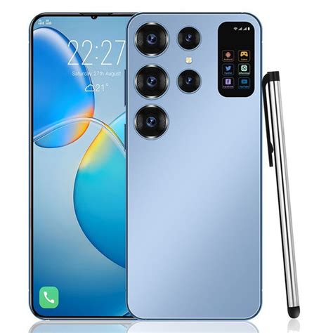 Смартфон Стильный S24 Ultra Neo, 7,0-дюймовый полноэкранный HD, большой ...