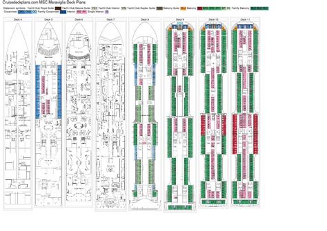 Pdf Cruisedeckplans Msc Meraviglia Deck Plans Dokumen Tips