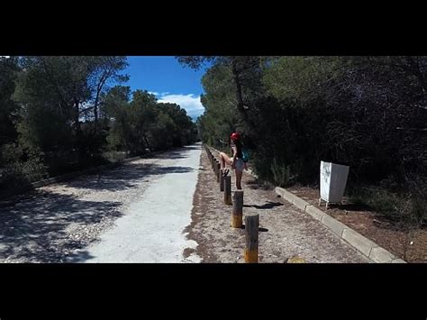 TRAVEL SHOW ASS DRIVER Valencia With Sasha Bikeyeva Part 7 Parque