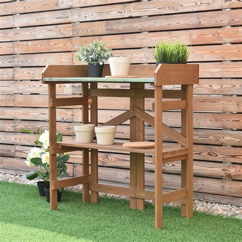 This Is Our New Potting Bench The Simple Design Of This Potting Bench