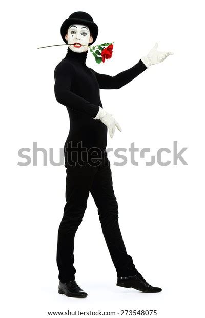 Full Length Portrait Male Mime Artist Stock Photo 273548075 Shutterstock