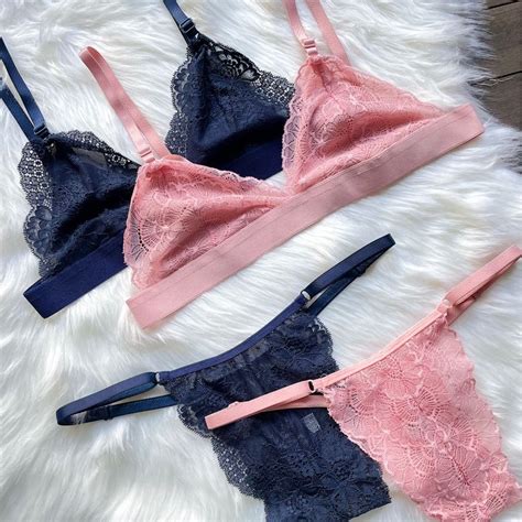 Conjunto De Lingerie Sem Bojo Em Renda E Calcinha Regulagem Moda Ntima Shopee Brasil