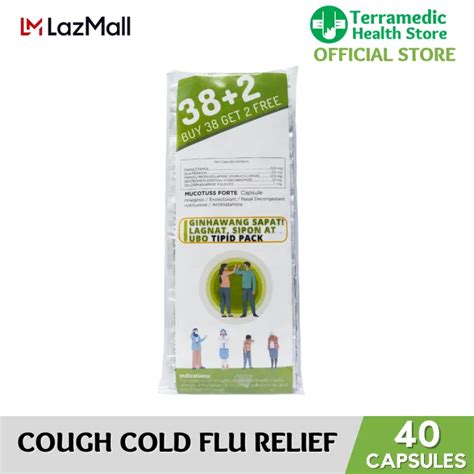 Mucotuss Forte Cough Cold Relief Promo Pack Lazada Ph