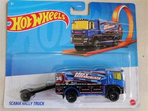 Hot Wheels Track Star Scania Rally Truck Oficjalne Archiwum Allegro