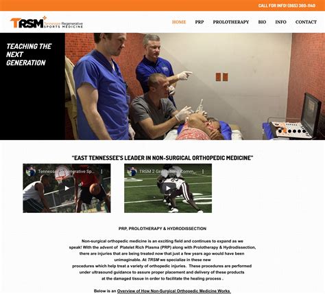Tennessee Regenerative Sports Medicine Client Spotlight - Slamdot