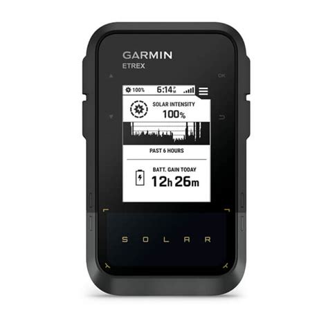 ETrex Solar Outdoor Recreation Garmin Philippines