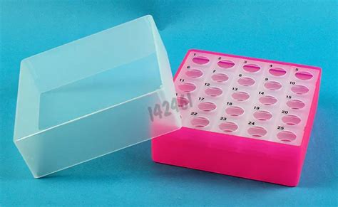 Caja De Congelaci N Para Microtubo Ml Color Rosa Equipo De