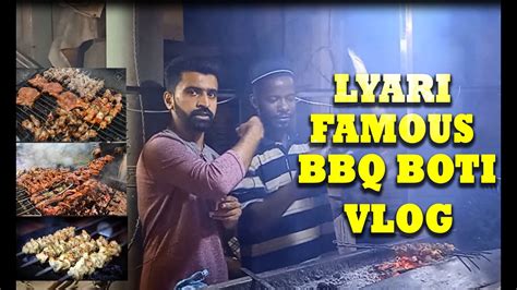 Lyari Famous Bbq Boti Munawar Balochi Famous Boti Karachi Food Masti