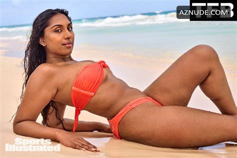 Manju Sexy Poses Flaunting Her Hot Bikini Body In A Photoshoot For Sports Illustrated AZNude