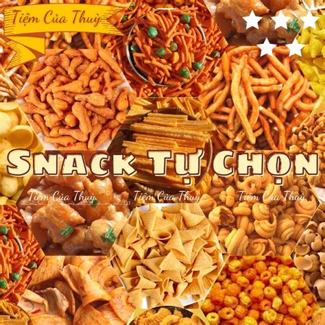 Dùng Thử Snack Ăn Vặt Tự Chọn Giá Rẻ Nhiều Món Đa Dạng bim bim cân đồ ăn vặt hot Shopee