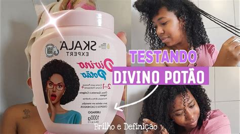 Skala Divino Pot O Resenha Melhor Creme Finaliza O Resenha