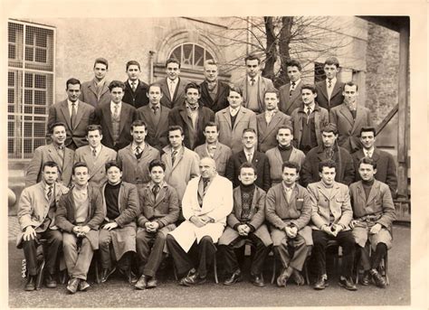 Photo de classe Terminale Sciences Expérimentales de 1958 Lycée Gay Lussac Copains d avant