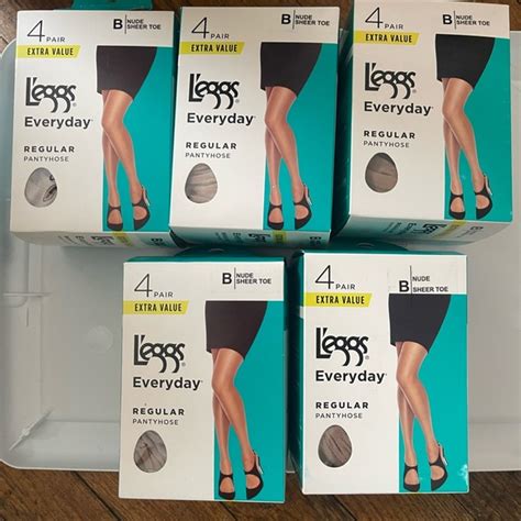 Leggs Accessories Leggs Everyday Pantyhose B Nude Boxes Pair In Each Box Poshmark