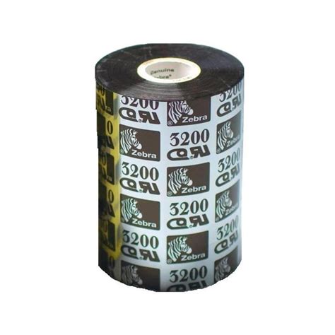 03200BK11030 Zebra 110mm X 300m 3200 Wax Resin Ribbon The Barcode