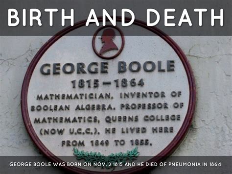 George Boole by Dylan Henry