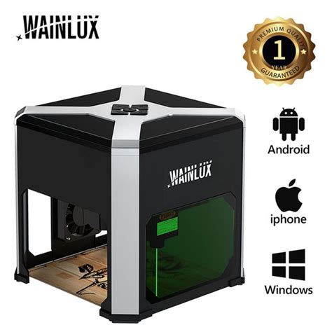 Wainlux K6 Laser Engraving Machine 3000mW Mini DIY logo Printer Engr ...