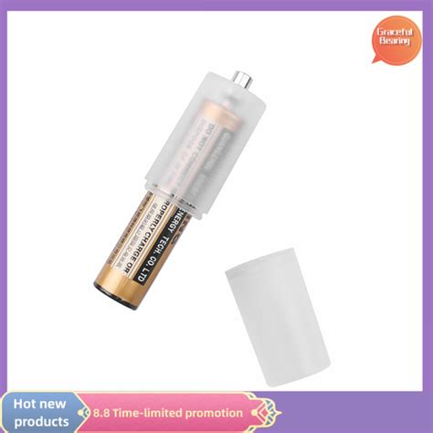 Graceful Aaa To Aa Battery Converter Adapter Holder Case Cell Switcher