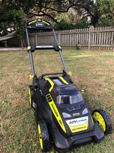 RYOBI 40v Mower Review