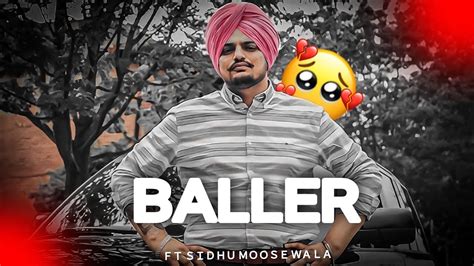 Baller Ft Sidhu Moose Wala 😈 Shubh Song Edit Sidhu Moose Wala Status Youtube