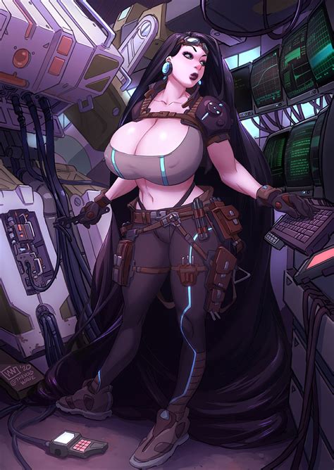 Cyberpunk Mechanic Commission By VoidWave Hentai Foundry