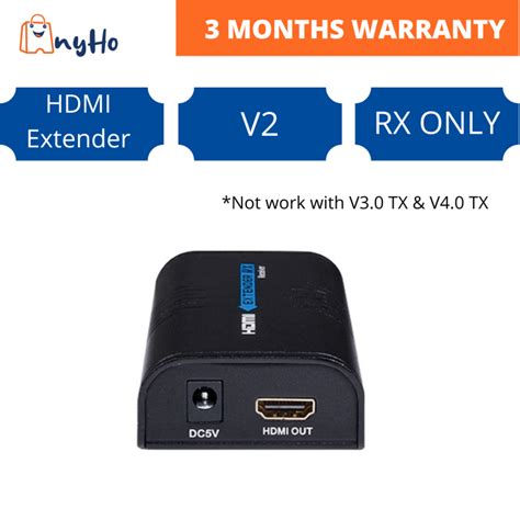 Hdmi Extender Over Ip 120m Hdmi Extender Over Cat5cat5ecat6 V2 V3