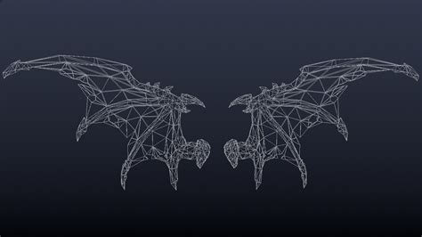 Dragon Wing 3d Model Turbosquid 1897142