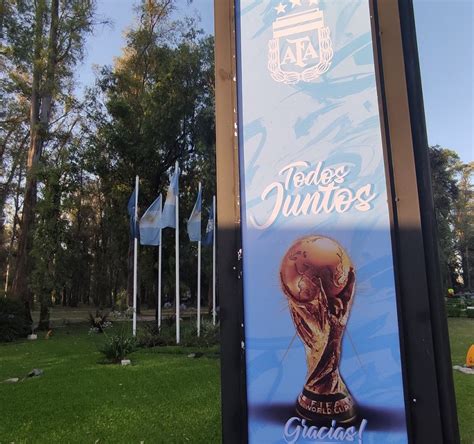 Los campeones del mundo dormirán esta noche en el predio de la AFA en ...