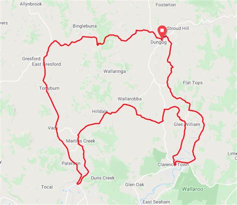 Dungog Shire Road Ride Difficult — Ride Dungog