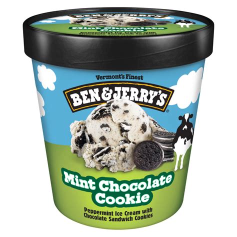 Mint Chocolate Cookie Ice Cream 16 oz – Ben & Jerry's Delivery