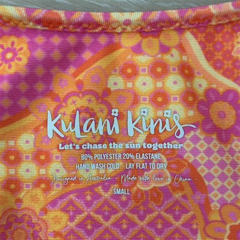 Kulani Kinis Twin Strap Cheeky Bikini Set Never Worn Depop