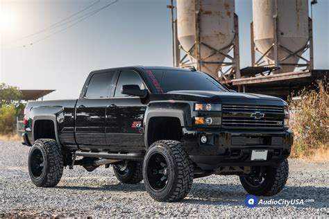 Lifted Chevy Silverado Z X Fuel Wheels Octance D