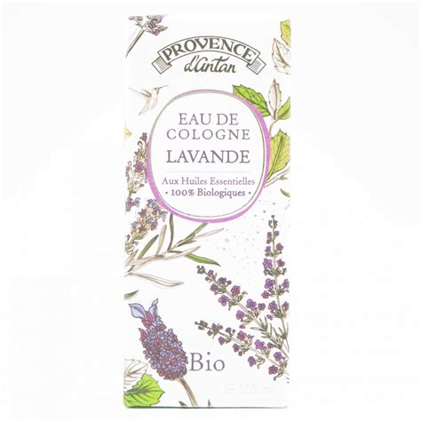 Eau De Cologne Lavande Bio Provence D Antan 100 Huiles Essentielles