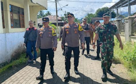 Kapolres Minsel Pimpin Ratusan Personil Dalam Pengamanan Pemakaman