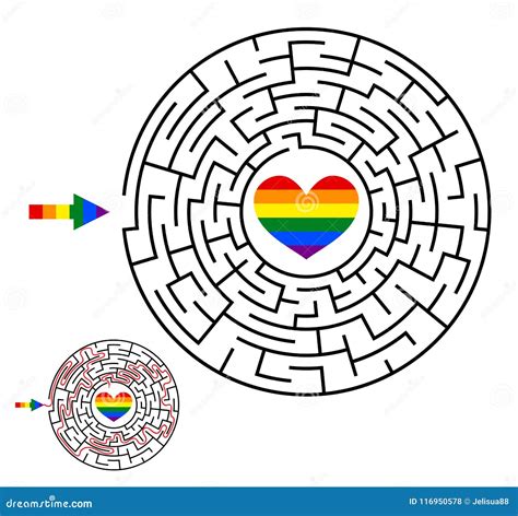 Lesbiana Gay Bisexual Laberinto Del Transexual Lgbt Homosexual Y Lesbiana L Ilustraci N Del